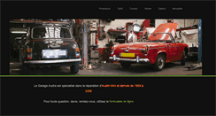 Desktop Screenshot of garage-audra.com